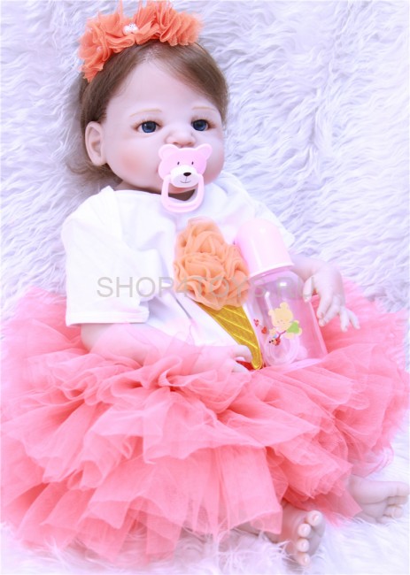 Реборн силиконовая девочка Викки