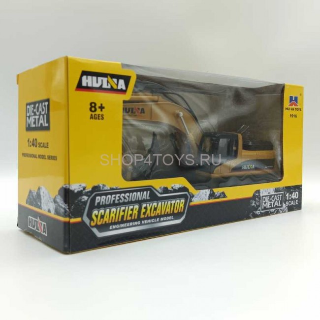 Металлический экскаватор с скарификатором HuiNa Toys 1:40 - HN1916 Металлический экскаватор с скарификатором HuiNa Toys 1:40 - HN1916