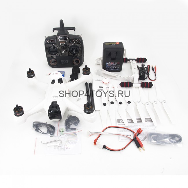 Радиоуправляемый квадрокоптер Walkera QR X350 Premium FPV Camera DEVOF7 2.4G Радиоуправляемый квадрокоптер Walkera QR X350 Premium FPV Camera DEVOF7 2.4G