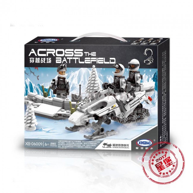 Конструктор XingBao Снегоход (290 деталей) - XB-06009 Конструктор XingBao Снегоход (290 деталей) - XB-06009