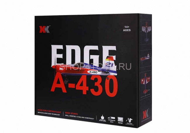 Радиоуправляемый самолет XK-Innovation EDGE A430 RTF 2.4G - A430 Радиоуправляемый самолет XK-Innovation EDGE A430 RTF 2.4G - A430