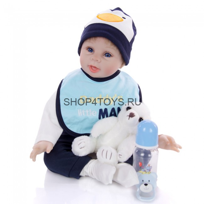 Кукла реборн мальчик Сёма 