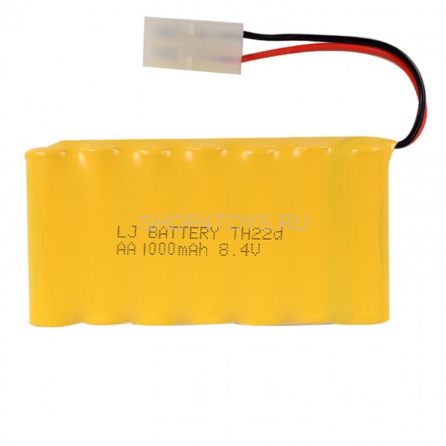 Аккумулятор Ni-Cd 8.4v 1000mah Tamiya - NICD-84F-1000 Аккумулятор Ni-Cd 8.4v 1000mah Tamiya - NICD-84F-1000