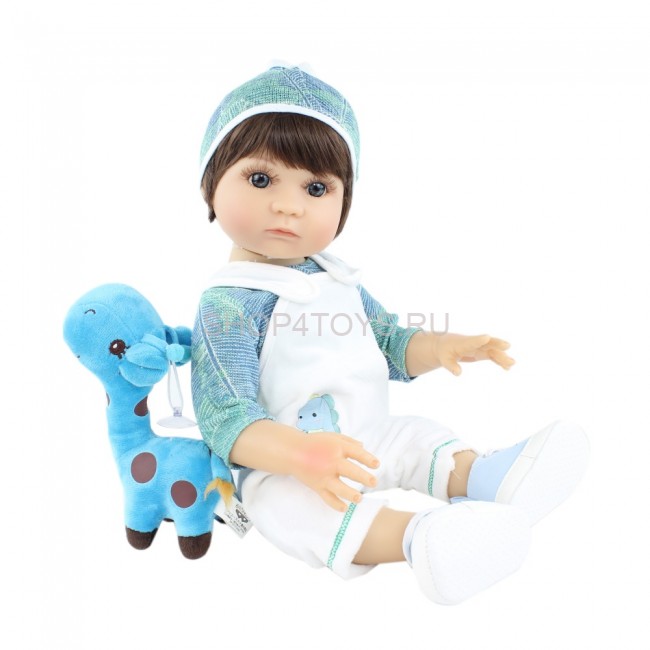 Реборн силиконовый мальчик Стефан