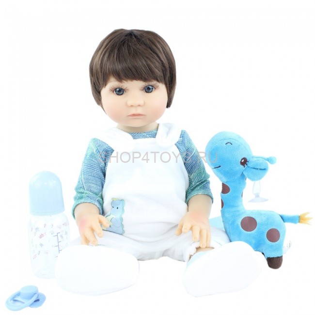 Реборн силиконовый мальчик Стефан