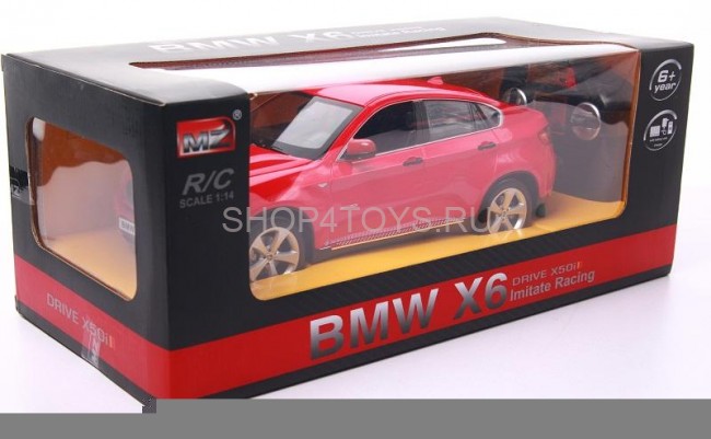 Радиоуправляемый автомобиль MZ BMW X6 Red 1:14 - 2016 Радиоуправляемый автомобиль MZ BMW X6 Red 1:14 - 2016