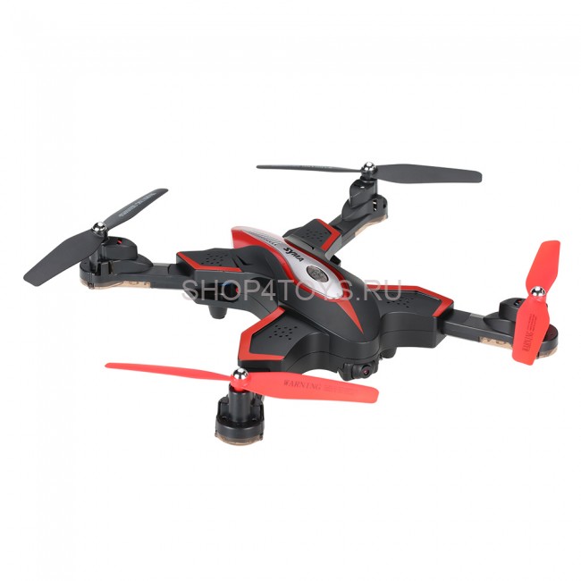 Радиоуправляемый черный квадрокоптер Syma X56W Folding Wizard (FPV, Headless) - X56W Радиоуправляемый черный квадрокоптер Syma X56W Folding Wizard (FPV, Headless) - X56W