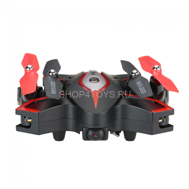 Радиоуправляемый черный квадрокоптер Syma X56W Folding Wizard (FPV, Headless) - X56W Радиоуправляемый черный квадрокоптер Syma X56W Folding Wizard (FPV, Headless) - X56W