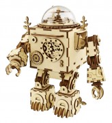 Деревянный 3D конструктор - музыкальная шкатулка Robotime "Робот Orpheus" - AM601 Деревянный 3D конструктор - музыкальная шкатулка Robotime "Робот Orpheus" - AM601