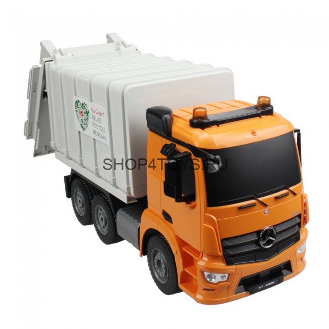 Радиоуправляемый мусоровоз Double E Mercedes-Benz Antos 1:20 2.4G - E560-003 Радиоуправляемый мусоровоз Double E Mercedes-Benz Antos 1:20 2.4G - E560-003