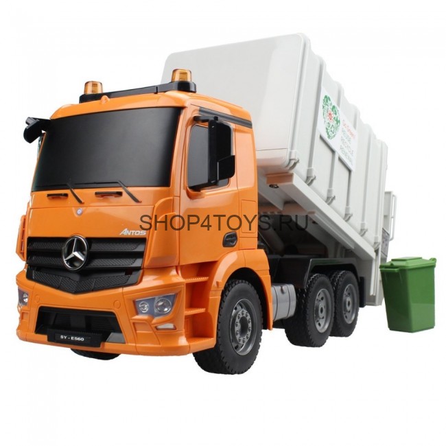 Радиоуправляемый мусоровоз Double E Mercedes-Benz Antos 1:20 2.4G - E560-003 Радиоуправляемый мусоровоз Double E Mercedes-Benz Antos 1:20 2.4G - E560-003