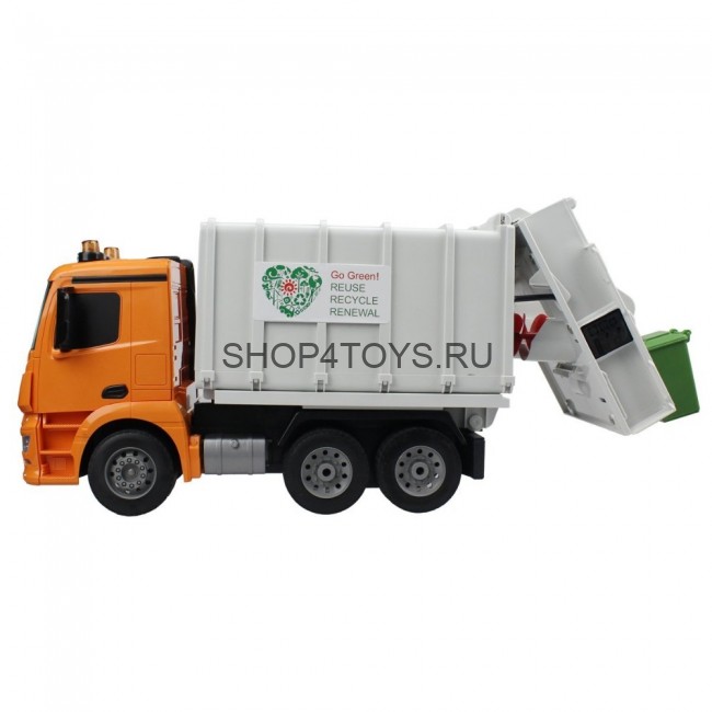 Радиоуправляемый мусоровоз Double E Mercedes-Benz Antos 1:20 2.4G - E560-003 Радиоуправляемый мусоровоз Double E Mercedes-Benz Antos 1:20 2.4G - E560-003