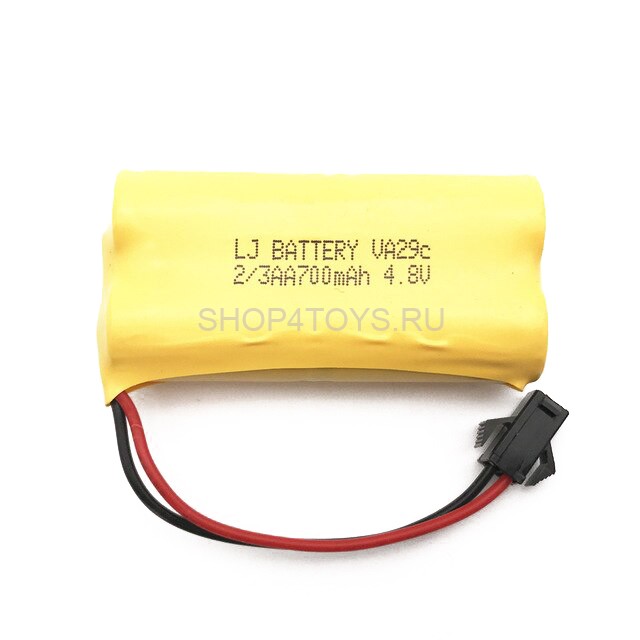 Аккумулятор Ni-Cd 4.8V 700 mAh 2/3AA - 23AA-700-YP Аккумулятор Ni-Cd 4.8V 700 mAh 2/3AA - 23AA-700-YP