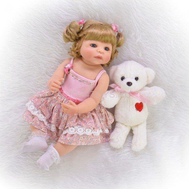 Реборн силиконовая девочка Настя