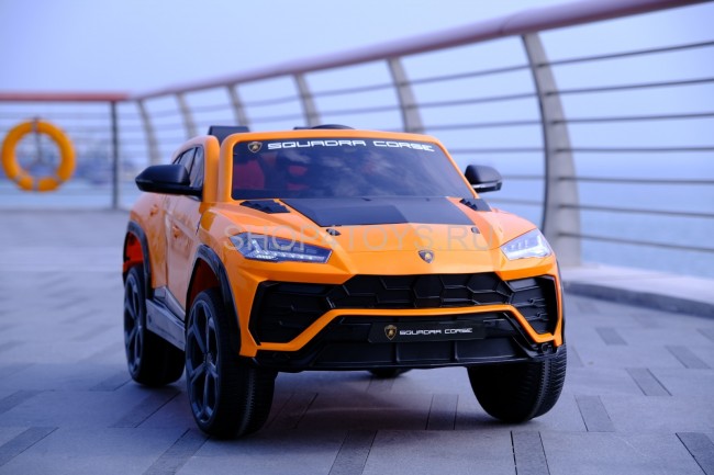 Детский электромобиль Lamborghini Urus ST-X 4WD (12V, EVA, полный привод) - SMT-666-ORANGE Детский электромобиль Lamborghini Urus ST-X 4WD (12V, EVA, полный привод) - SMT-666-ORANGE