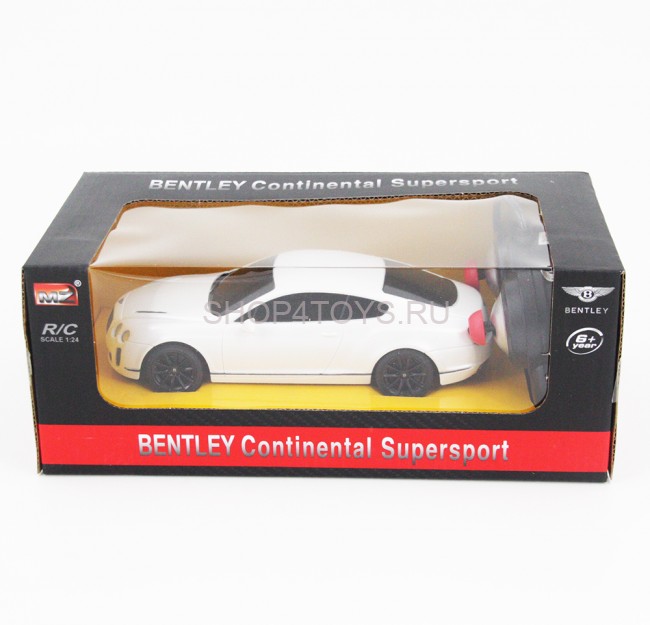 Радиоуправляемая машина MZ Bentley Continental White 1:24 - 27040-W Радиоуправляемая машина MZ Bentley Continental White 1:24 - 27040-W