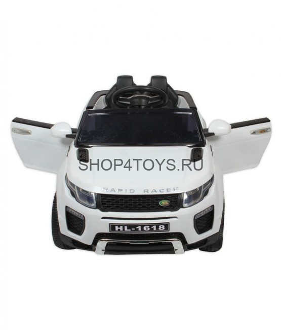Детский электромобиль Land Rover Style 12V - HL-1618-WHITE Детский электромобиль Land Rover Style 12V - HL-1618-WHITE