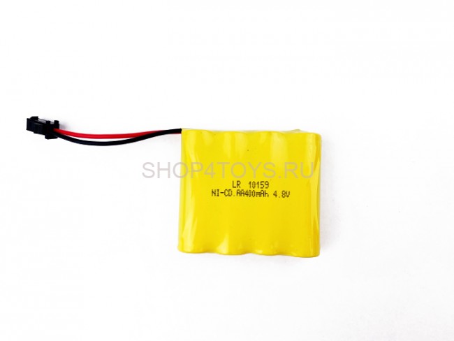 Аккумулятор Ni-Cd 4.8v 400mah (разъем YP) - NICD-48F-400-YP Аккумулятор Ni-Cd 4.8v 400mah (разъем YP) - NICD-48F-400-YP