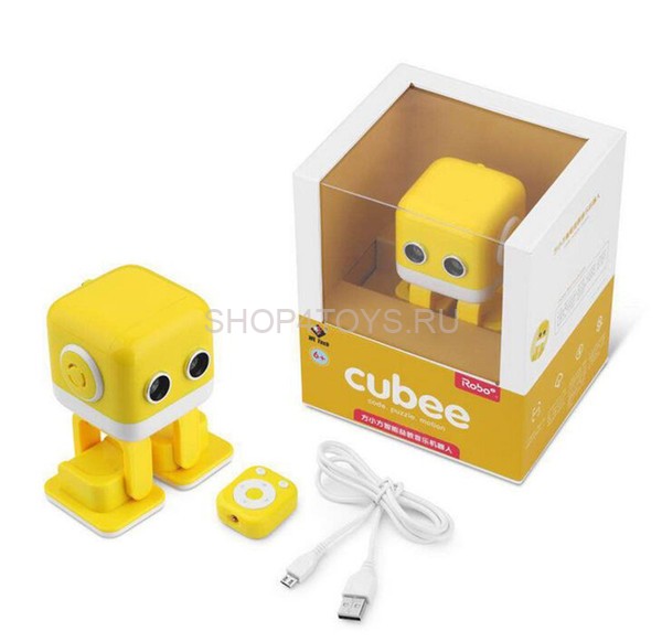 Интеллектуальный танцующий робот WLtoys Cubee F9 Yellow APP - WLT-F9 Интеллектуальный танцующий робот WLtoys Cubee F9 Yellow APP - WLT-F9