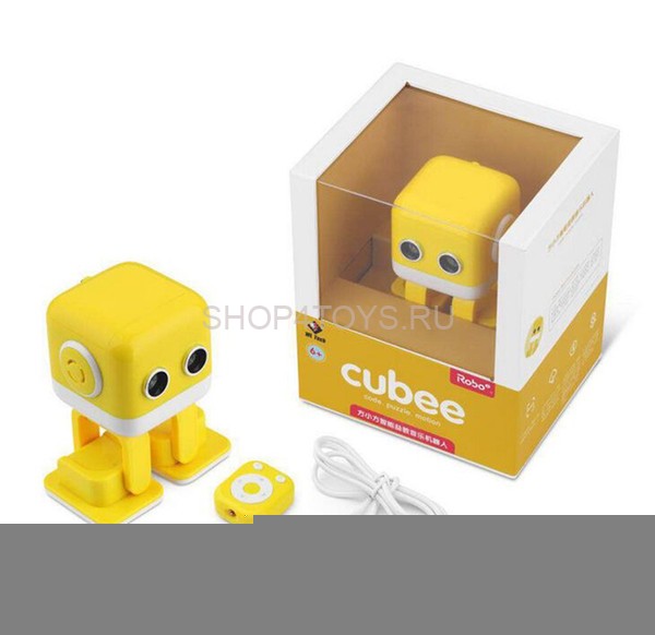 Интеллектуальный танцующий робот WLtoys Cubee F9 Yellow APP - WLT-F9 Интеллектуальный танцующий робот WLtoys Cubee F9 Yellow APP - WLT-F9