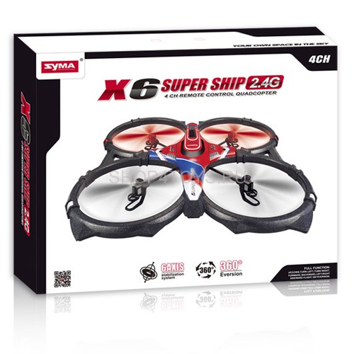 Радиоуправляемый квадрокоптер Syma X6 2.4G - Х6 Радиоуправляемый квадрокоптер Syma X6 2.4G - Х6