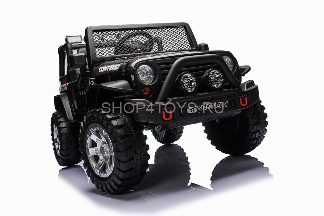 Детский электромобиль джип XMX с полным приводом (черный, EVA, 12V) - XMX618-4WD-BLACK Детский электромобиль джип XMX с полным приводом (черный, EVA, 12V) - XMX618-4WD-BLACK