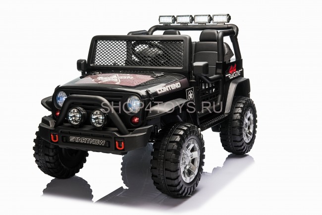 Детский электромобиль джип XMX с полным приводом (черный, EVA, 12V) - XMX618-4WD-BLACK Детский электромобиль джип XMX с полным приводом (черный, EVA, 12V) - XMX618-4WD-BLACK