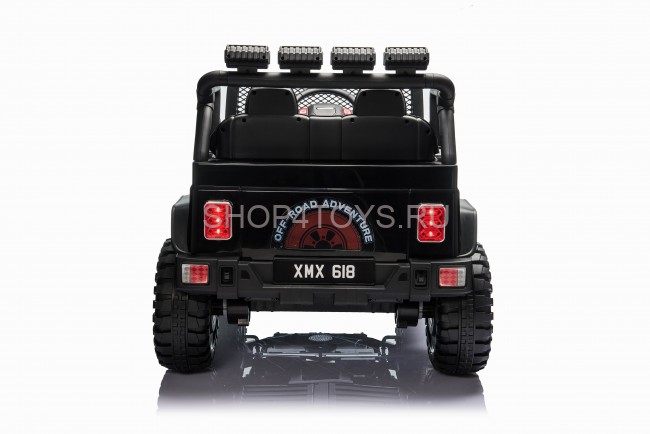 Детский электромобиль джип XMX с полным приводом (черный, EVA, 12V) - XMX618-4WD-BLACK Детский электромобиль джип XMX с полным приводом (черный, EVA, 12V) - XMX618-4WD-BLACK