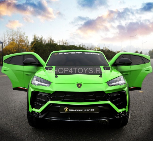 Детский электромобиль Lamborghini Urus ST-X 4WD (12V, EVA, полный привод) - SMT-666-GREEN Детский электромобиль Lamborghini Urus ST-X 4WD (12V, EVA, полный привод) - SMT-666-GREEN
