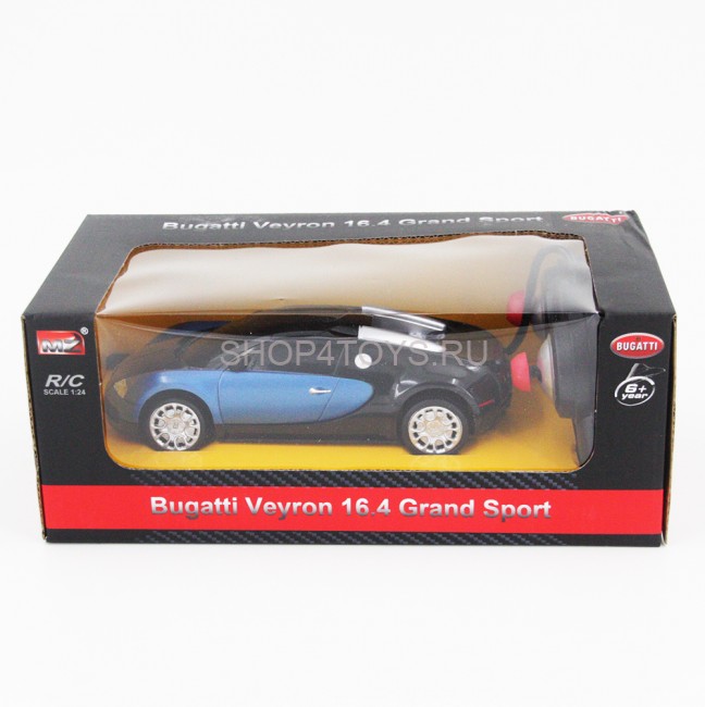 Радиоуправляемая машина MZ Bugatti Veyron Blue 1:24 - 27028 Радиоуправляемая машина MZ Bugatti Veyron Blue 1:24 - 27028