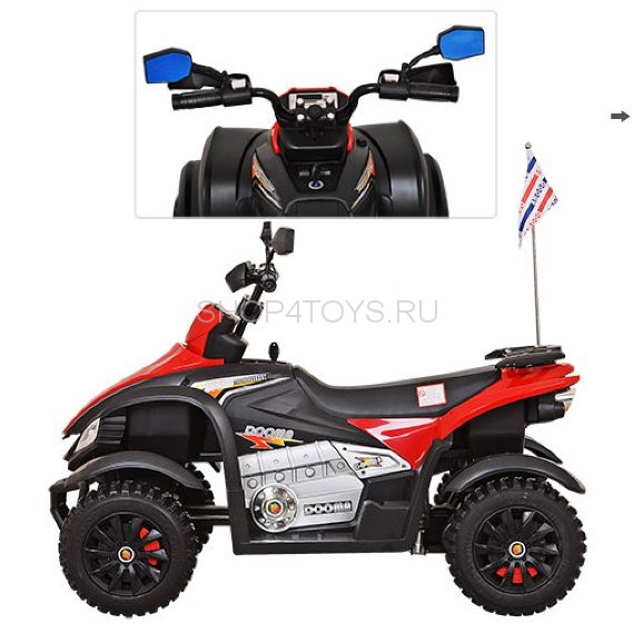 Детский спортивный электроквадроцикл Dongma ATV Red 12V - DMD-268A Детский спортивный электроквадроцикл Dongma ATV Red 12V - DMD-268A