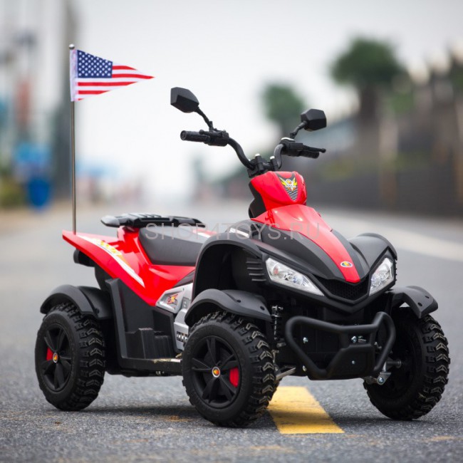 Детский спортивный электроквадроцикл Dongma ATV Red 12V - DMD-268A Детский спортивный электроквадроцикл Dongma ATV Red 12V - DMD-268A