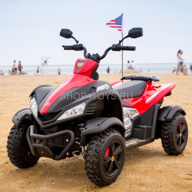Детский спортивный электроквадроцикл Dongma ATV Red 12V - DMD-268A Детский спортивный электроквадроцикл Dongma ATV Red 12V - DMD-268A