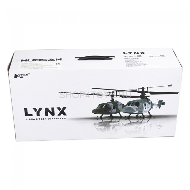 Радиоуправляемый вертолет Hubsan Lynx 4CH 2.4G - H101B Радиоуправляемый вертолет Hubsan Lynx 4CH 2.4G - H101B