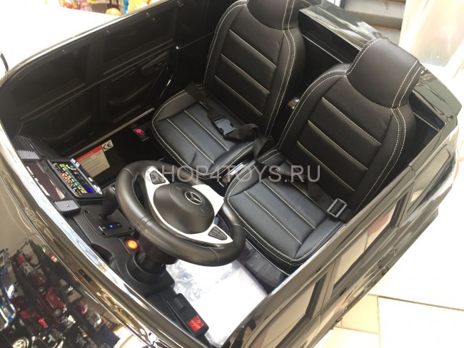 Детский электромобиль Mercedes Benz GLS63 LUXURY 4x4 12V 2.4G - Black - HL228-LUX-B Детский электромобиль Mercedes Benz GLS63 LUXURY 4x4 12V 2.4G - Black - HL228-LUX-B