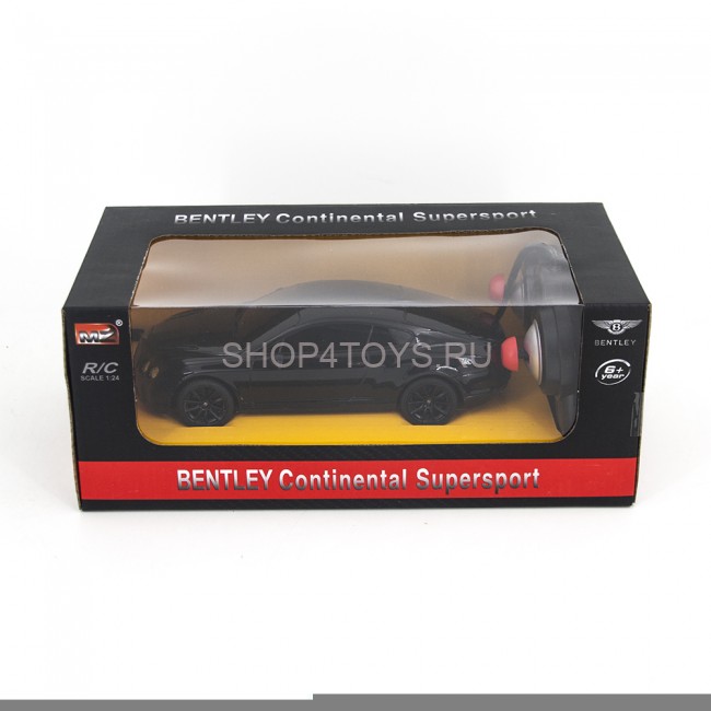 Радиоуправляемая машина MZ Bentley Continental Black 1:24 - 27040-B Радиоуправляемая машина MZ Bentley Continental Black 1:24 - 27040-B