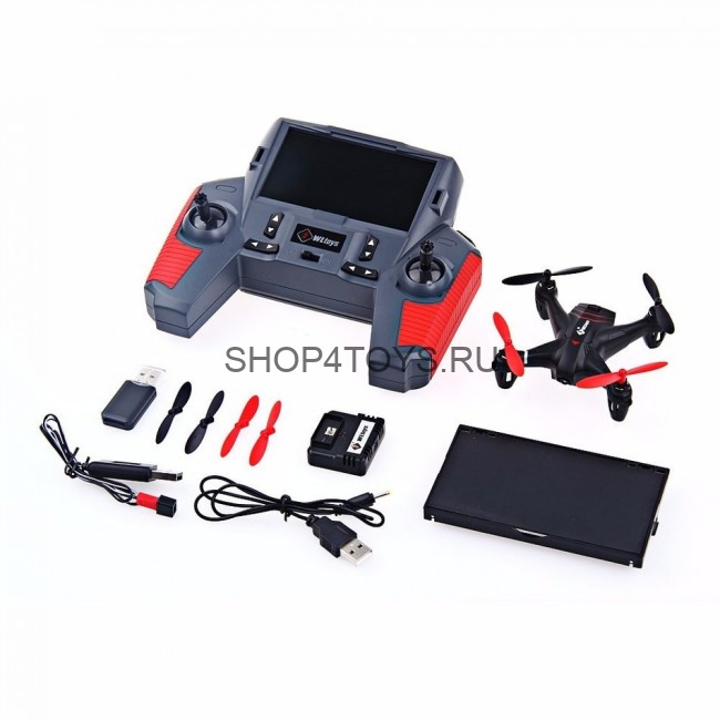 Радиоуправляемый квадрокоптер WLtoys 5.8G FPV - Q242G Радиоуправляемый квадрокоптер WLtoys 5.8G FPV - Q242G