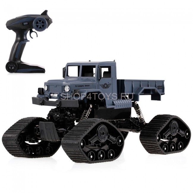Радиоуправляемый гусеничный краулер-амфибия 4WD 1:12 - ZG-C1231WS-GREY Радиоуправляемый гусеничный краулер-амфибия 4WD 1:12 - ZG-C1231WS-GREY