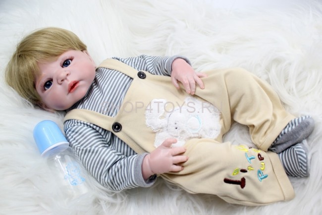 Реборн мальчик силиконовый Тимоша