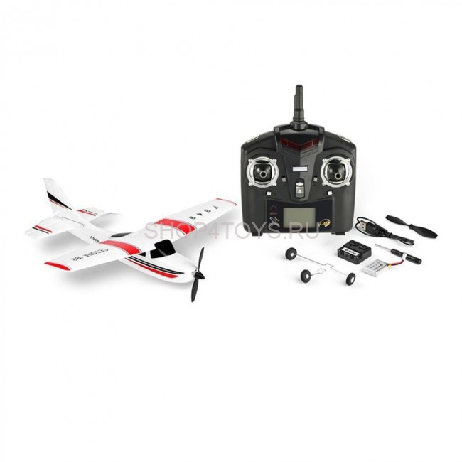 Радиоуправляемый самолет WL Toys F949S Cessna 182 6-AXIS GYRO 2.4G - WLT-F949S Радиоуправляемый самолет WL Toys F949S Cessna 182 6-AXIS GYRO 2.4G - WLT-F949S