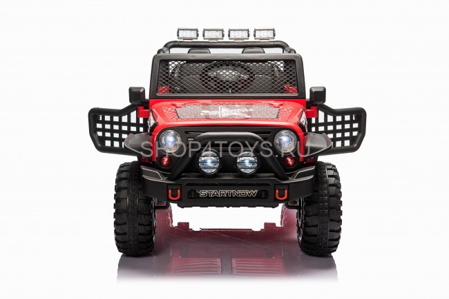 Детский электромобиль джип XMX с полным приводом (красный, EVA, 12V) - XMX618-4WD-RED Детский электромобиль джип XMX с полным приводом (красный, EVA, 12V) - XMX618-4WD-RED