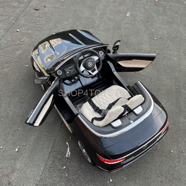 Детский электромобиль Mercedes-Maybach S650 Cabriolet - ZB188-BLACK Детский электромобиль Mercedes-Maybach S650 Cabriolet - ZB188-BLACK