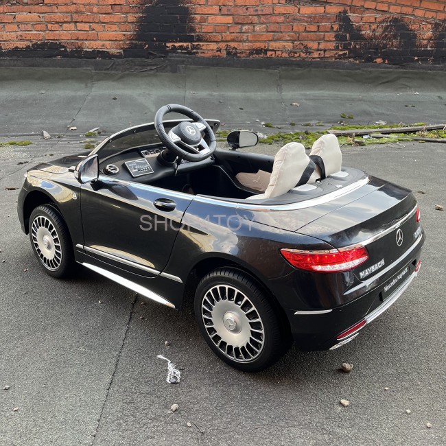 Детский электромобиль Mercedes-Maybach S650 Cabriolet - ZB188-BLACK Детский электромобиль Mercedes-Maybach S650 Cabriolet - ZB188-BLACK