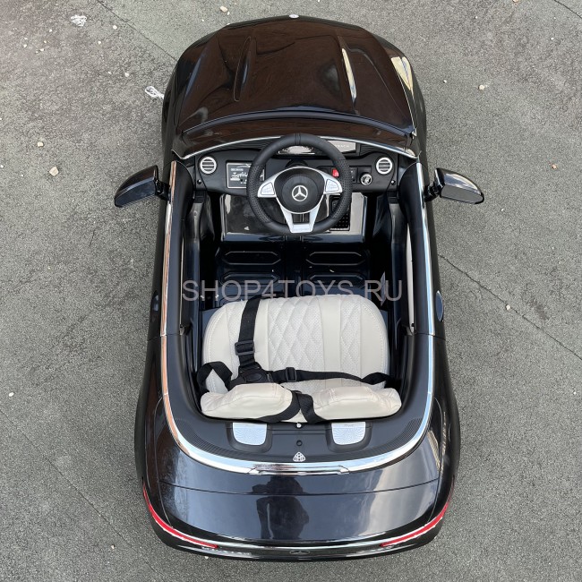 Детский электромобиль Mercedes-Maybach S650 Cabriolet - ZB188-BLACK Детский электромобиль Mercedes-Maybach S650 Cabriolet - ZB188-BLACK