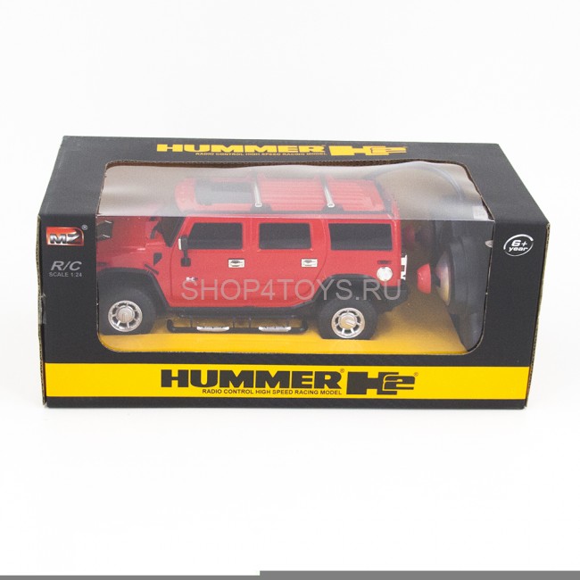 Радиоуправляемая машина MZ Hummer H2 Red 1:24 - 27020-R Радиоуправляемая машина MZ Hummer H2 Red 1:24 - 27020-R