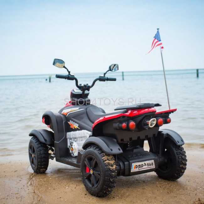 Детский спортивный электроквадроцикл Dongma ATV Red 12V - DMD-268B Детский спортивный электроквадроцикл Dongma ATV Red 12V - DMD-268B