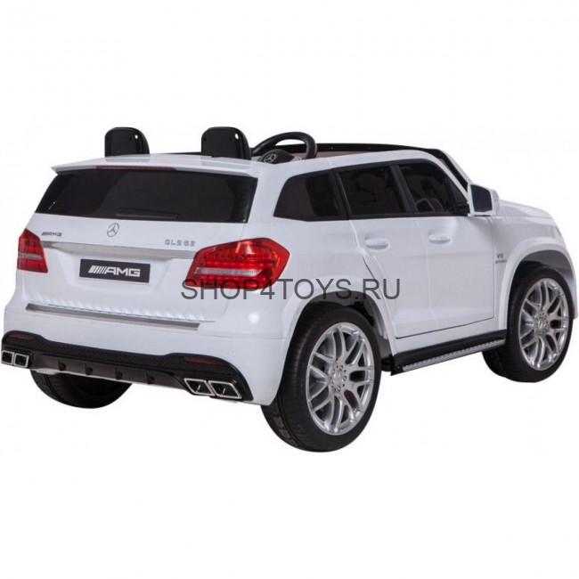 Детский электромобиль Mercedes Benz GLS63 LUXURY 4x4 12V 2.4G - White - HL228-LUX-W Детский электромобиль Mercedes Benz GLS63 LUXURY 4x4 12V 2.4G - White - HL228-LUX-W
