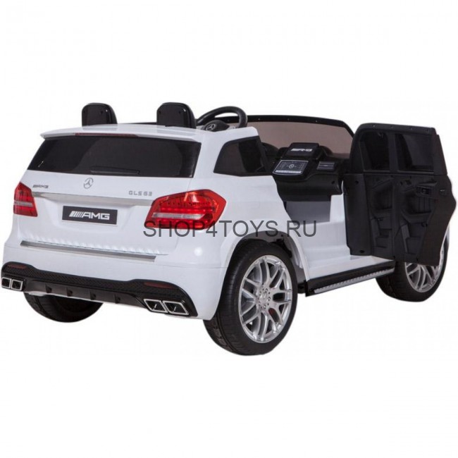 Детский электромобиль Mercedes Benz GLS63 LUXURY 4x4 12V 2.4G - White - HL228-LUX-W Детский электромобиль Mercedes Benz GLS63 LUXURY 4x4 12V 2.4G - White - HL228-LUX-W