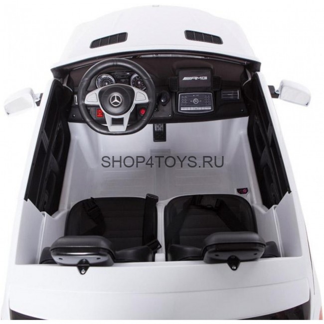 Детский электромобиль Mercedes Benz GLS63 LUXURY 4x4 12V 2.4G - White - HL228-LUX-W Детский электромобиль Mercedes Benz GLS63 LUXURY 4x4 12V 2.4G - White - HL228-LUX-W