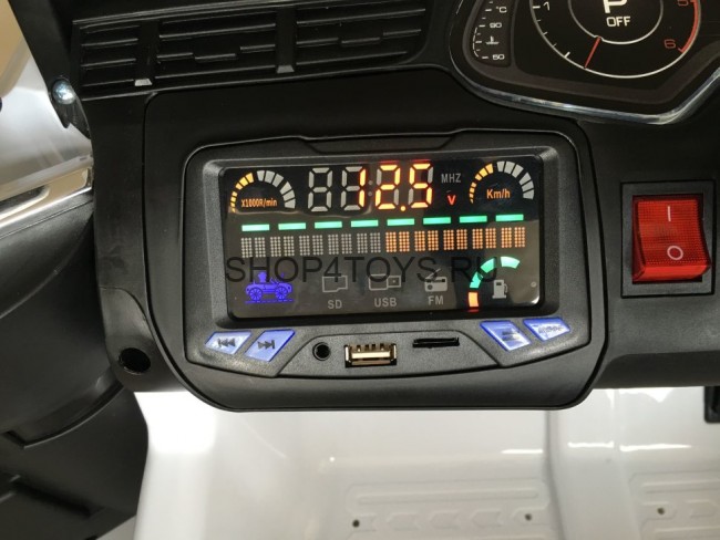 Детский электромобиль Mercedes Benz GLS63 LUXURY 4x4 12V 2.4G - White - HL228-LUX-W Детский электромобиль Mercedes Benz GLS63 LUXURY 4x4 12V 2.4G - White - HL228-LUX-W